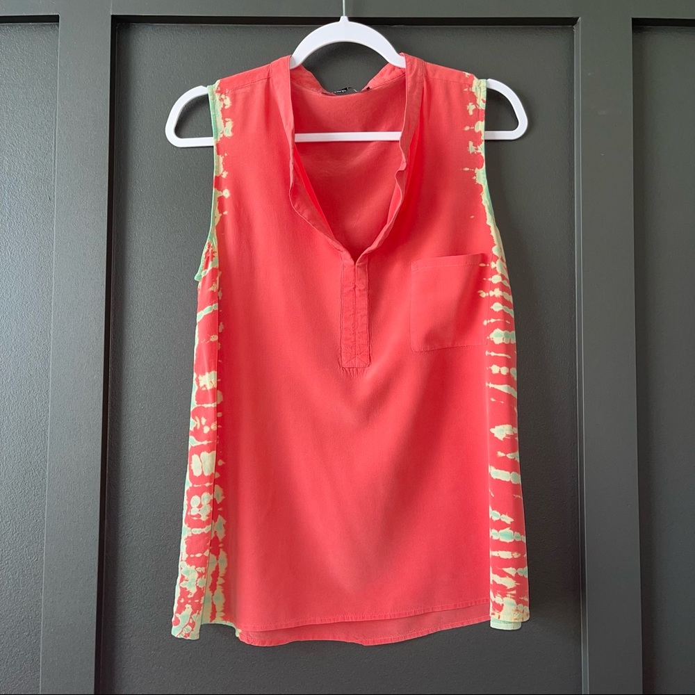 Gypsy 05 Silk Tie Dye Tank Blouse